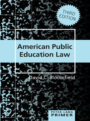 cover image of American Public Education Law Primer